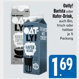 Edeka Oatly! barista Angebot