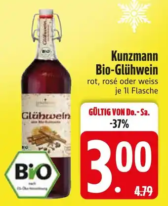 Edeka Kunzmann bio-glühwein rot Angebot