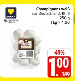 Marktkauf Edeka champignons weiß Angebot