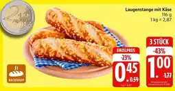 Marktkauf Laugenstange mit käse Angebot