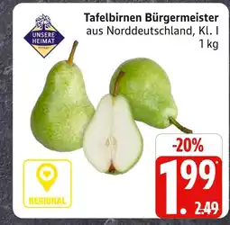 Marktkauf Unsere heimat tafelbirnen bürgermeister Angebot