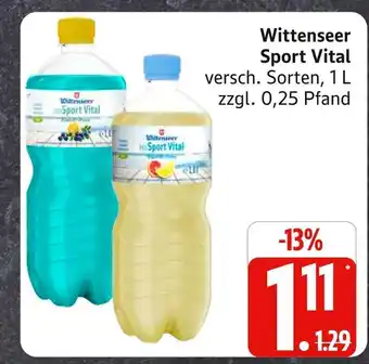 Marktkauf Wittenseer sport vital Angebot
