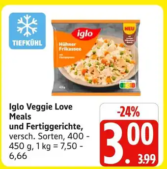 Marktkauf Iglo veggie love meals und fertiggerichte Angebot