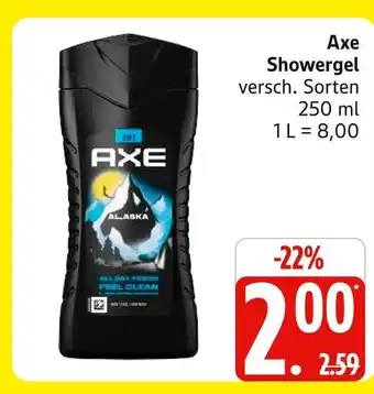 Marktkauf Axe showergel Angebot
