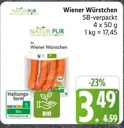 Marktkauf Natur pur wiener würstchen Angebot