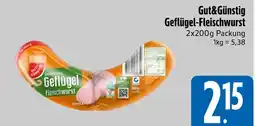 Edeka Gut&günstig geflügel-fleischwurst Angebot