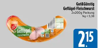 Edeka Gut&günstig geflügel-fleischwurst Angebot