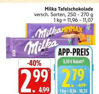 Marktkauf Milka tafelschokolade Angebot