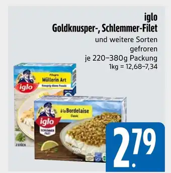 Edeka Iglo goldknusper-filet Angebot