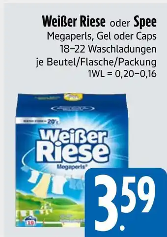 Edeka Weißer riese megaperls Angebot