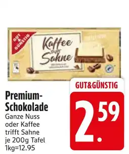 Edeka Gut&günstig premium-schokolade ganze nuss Angebot