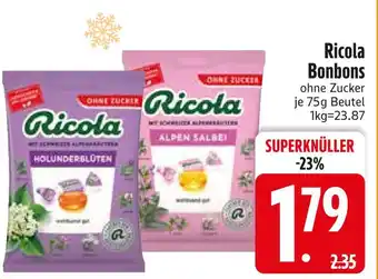 Edeka Ricola holunderblüten bonbons Angebot