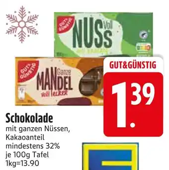 Edeka Gut&günstig nuss Angebot