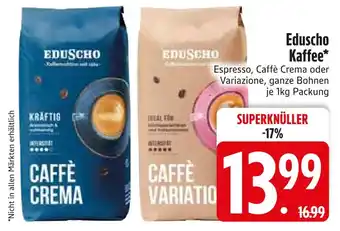 Edeka Eduscho caffè crema Angebot