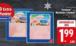 Edeka Zimmermann farmland-schinken Angebot