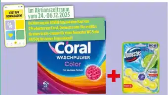 Edeka Coral waschpulver color Angebot