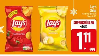 Edeka Lay's red paprika Angebot