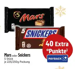 Edeka Mars oder snickers Angebot