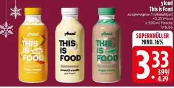 Edeka Yfood fruity mango Angebot