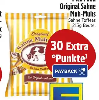 Edeka Original sahne muh-muhs sahne toffees Angebot