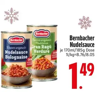 Edeka Bernbacher nudelsauce bolognese Angebot