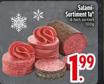 Edeka Salami-sortiment 1a Angebot
