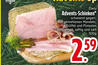 Edeka Dietz advents-schinken Angebot
