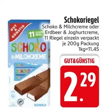 Edeka Gut&günstig schoko & milchcreme Angebot