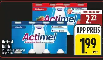 Edeka Actimel drink Angebot