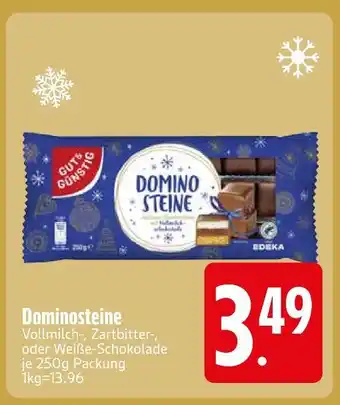 Edeka Gut & günstig dominosteine vollmilch Angebot