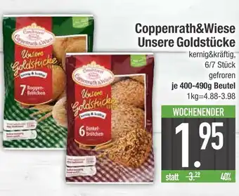 Edeka Coppenrath & wiese unsere goldstücke roggen-brötchen Angebot