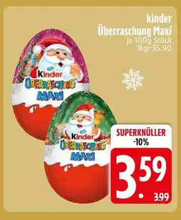 Edeka Kinder überraschung maxi Angebot