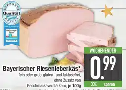 Edeka Bayerischer riesenleberkäs Angebot