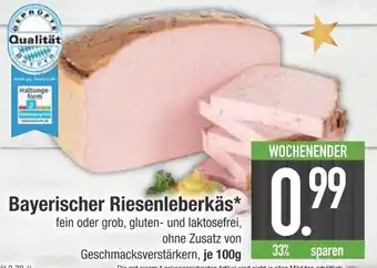 Edeka Bayerischer riesenleberkäs Angebot