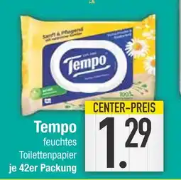 Edeka Tempo feuchtes toilettenpapier Angebot