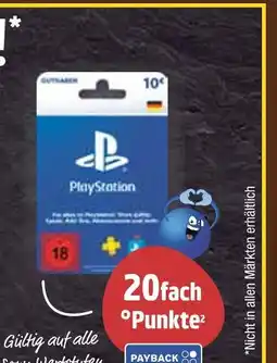 Edeka Playstation playstation guthabenkarte 10€ Angebot