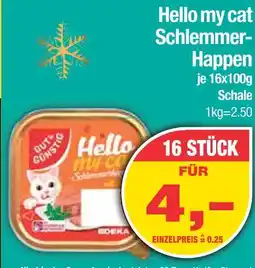 Edeka Hello my cat schlemmer-happen Angebot