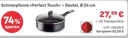 Edeka Schmorpfanne perfect touch + deckel, ø 24 cm Angebot
