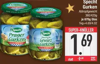 Edeka Specht prager gurken Angebot