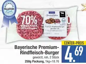 Edeka Bayerische premium-rindfleisch-burger Angebot