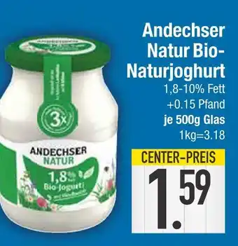 Edeka Andechser natur bio-naturjoghurt Angebot