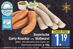 Edeka Bayerische curry-knacker Angebot