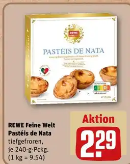 REWE Rewe feine welt pastéis de nata Angebot
