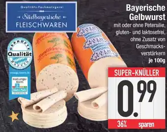 Edeka Stadtbayerische fleischwaren bayerische gelbwurst Angebot