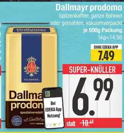 Edeka Dallmayr prodomo Angebot