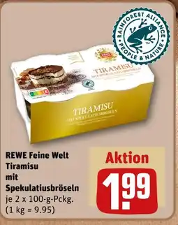 REWE Rewe feine welt tiramisu mit spekulatiusbröseln Angebot