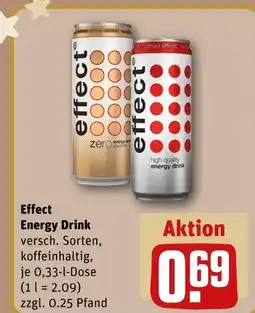 REWE Effect energy drink zero Angebot