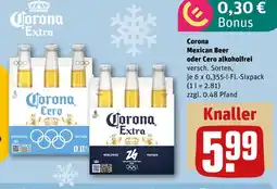 REWE Corona mexican beer Angebot