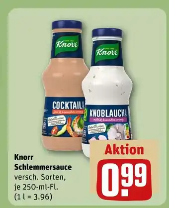 REWE Knorr cocktail schlemmersauce Angebot