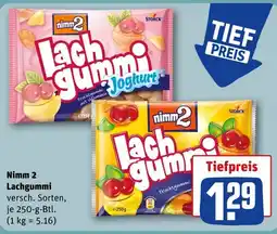 REWE Nimm 2 lachgummi joghurt Angebot